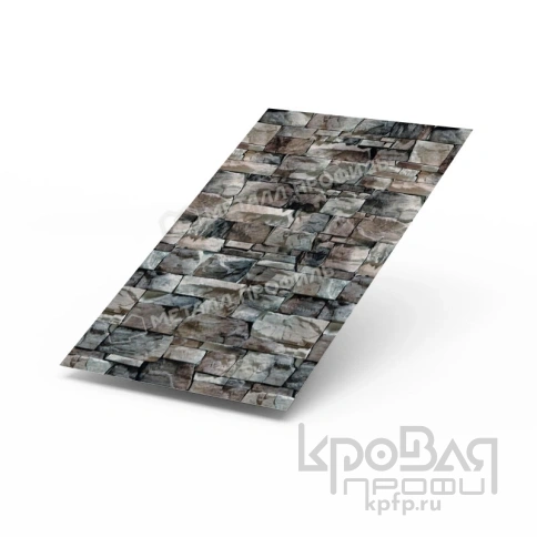 Лист плоский (ECOSTEEL-01-БелыйКамень-0.5) фото 1