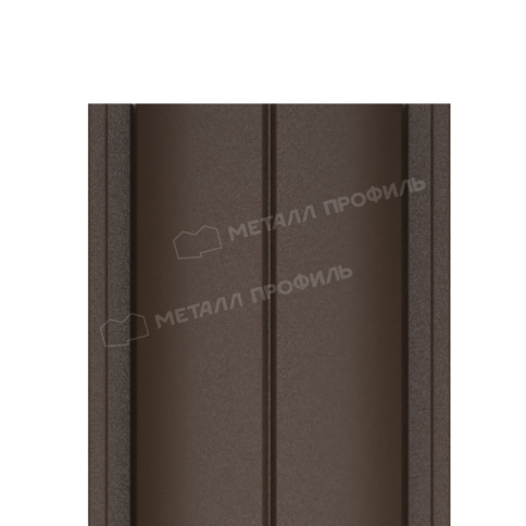 Штакетник металлический МЕТАЛЛ ПРОФИЛЬ ELLIPSE-T 19х126 (VALORI-20-OxiBеige-0.5) фото 1