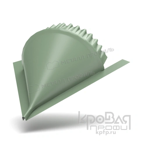 Заглушка конька круглого конусная NormanMP (ПЭ-01-6019-0.5) фото 1