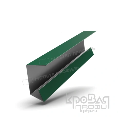 Планка начальная Woodstock 12х15х3000 NormanMP (ПЭ-01-6005-0.5) фото 1