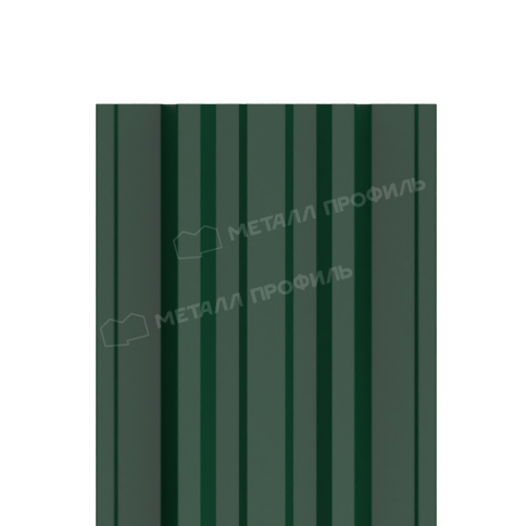 Штакетник металлический МП TRAPEZE-T 16,5х118 (PURMAN-20-6005-0.5) фото 1
