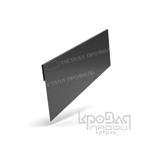 Планка завершающая 65х3000 (VikingMP E-20-9005-0.5) фото 1