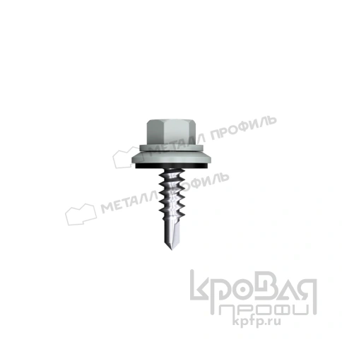 Саморез 4,8х28 ROOFRetail RAL7005 (мышиный) фото 1