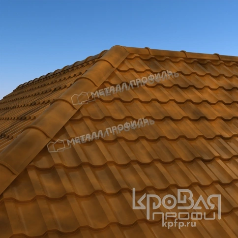 Металлочерепица МП Трамонтана-XL (КЛМА-02-Anticato-0.5) фото 5