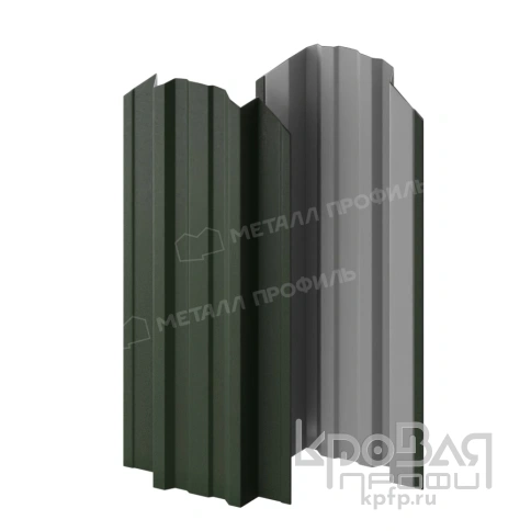 Штакетник металлический МП TRAPEZE-O 16,5х118 (VikingMP E-20-6007-0.5) фото 2