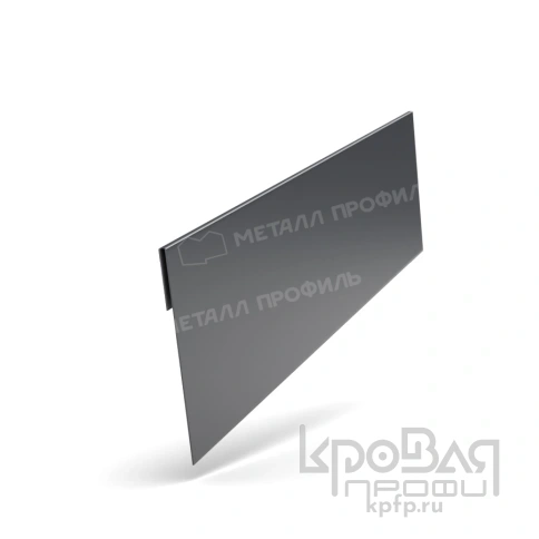 Планка завершающая 65х3000 NormanMP  (ПЭ-01-7024-0.5) фото 1