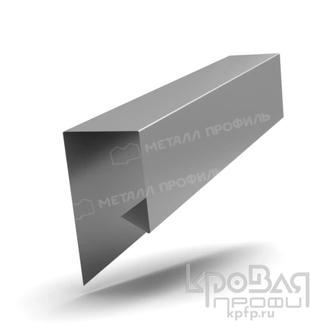 Планка завершающая сложная 30х25х3000 (ПЭ-01-7047-0.45) фото 1