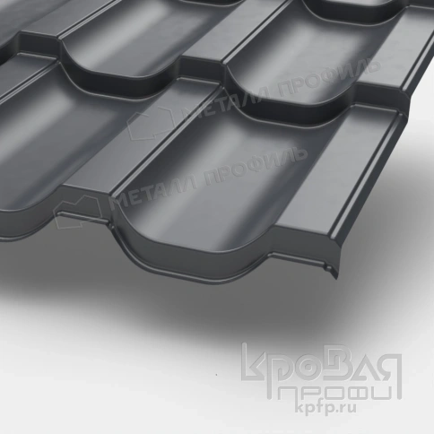 Металлочерепица МП Трамонтана-M (PURMAN-20-7024-0.5) фото 1