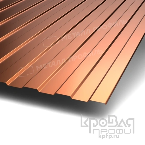 Профилированный лист С-8х1150-A (AGNETA_Д-03-Copper-0,5) фото 1