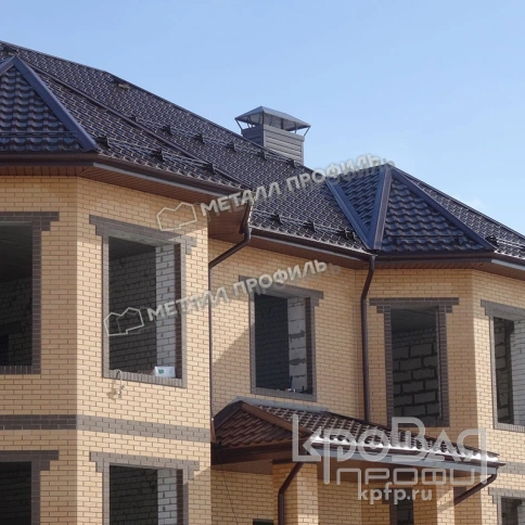 Металлочерепица МП Трамонтана-M NormanMP (ПЭ-01-3011-0.5) фото 3