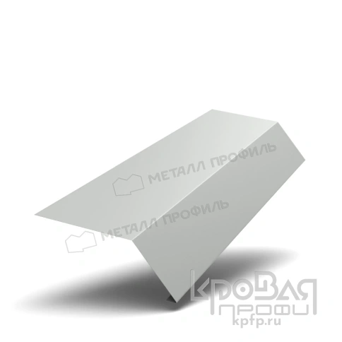 Планка карнизная 100х69х2000 (ПЭ-01-9003-0.5) фото 1