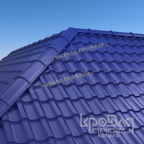 Металлочерепица МП Трамонтана-S (PURMAN-20-Citrine-0.5) фото 5