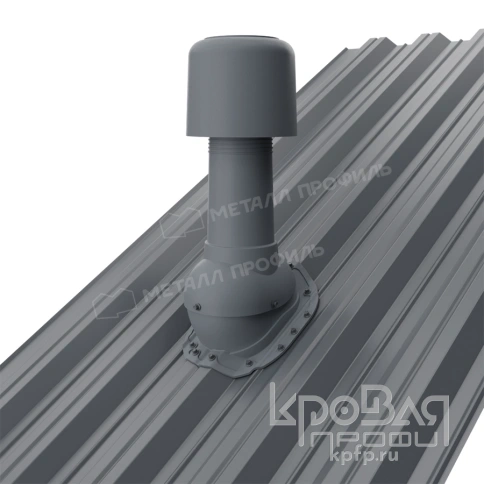 Выход вентиляции изолированный MAXI 125/160 НС-35 (серый) фото 2