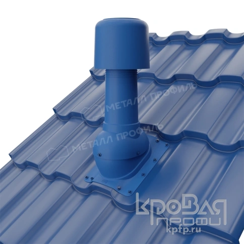 Выход вентиляции изолированный MAXI TURBO 125/160 Монтекристо (синий) фото 2