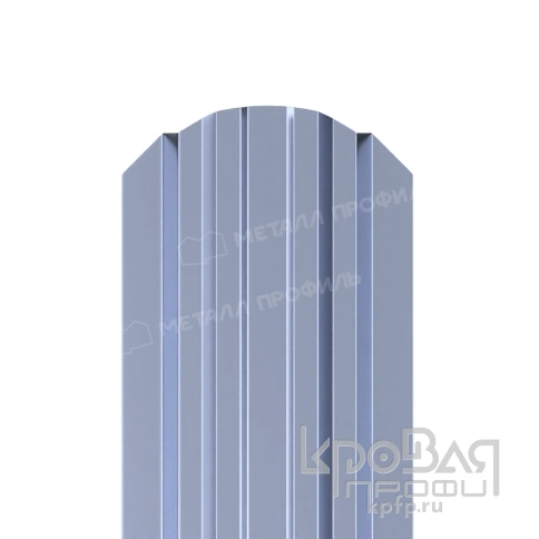 Штакетник металлический МП LАNE-O 16,5х99 (PURMAN-20-Galmei-0.5) фото 1