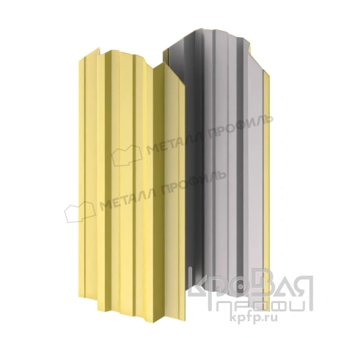 Штакетник металлический МП TRAPEZE-O 16,5х118 (ПЭ-01-1018-0.45) фото 2