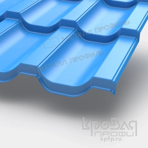 Металлочерепица МП Трамонтана-M NormanMP (ПЭ-01-5015-0.5) фото 1