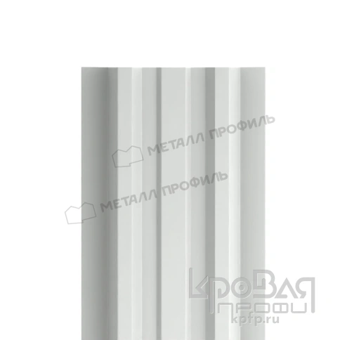 Штакетник металлический МП LАNE-T 16,5х99 NormanMP (ПЭ-01-9003-0.5) фото 1