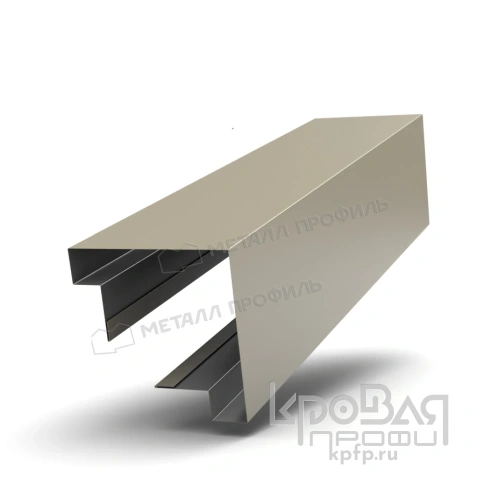 Планка угла наружного сборная верхняя 3D Woodstock 83х30х3000 NormanMP (ПЭ-01-1015-0.5) фото 1