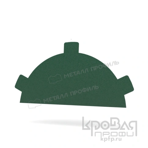 Заглушка конька круглого простая (VikingMP E-20-6005-0.5) фото 1