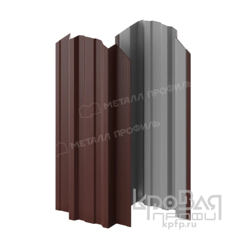 Штакетник металлический МП TRAPEZE-O 16,5х118 (PURETAN-20-RR32-0.5) фото 2