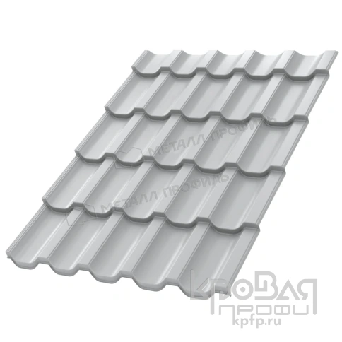 Металлочерепица МП Трамонтана-ML NormanMP (ПЭ-01-9006-0.5) фото 2