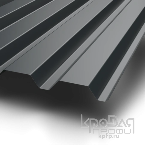 Профилированный лист С-44х1000-B NormanMP (ПЭ-01-7016-0,5) фото 1