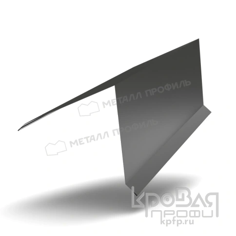 Планка конька кровли односкатной 185х185х2000 (PURETAN-20-RR23-0.5) фото 1