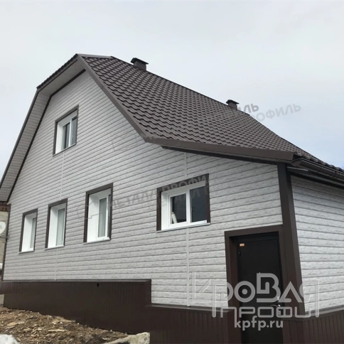 Сайдинг Lбрус-XL-В-14х335 (ECOSTEEL_MA-01-Беленый Дуб-0.5) фото 4