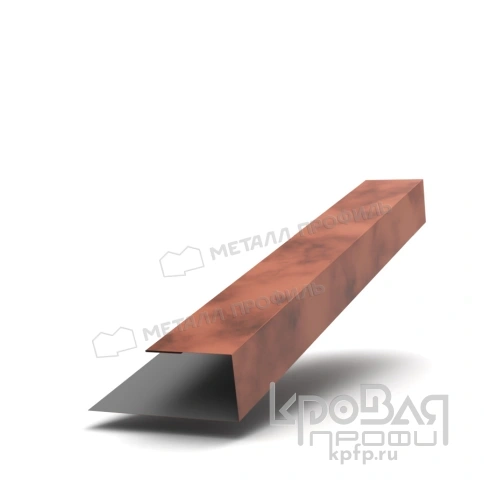 Планка J-профиль 24х18х3000 (КЛМА-02-Anticato-0.5) фото 1