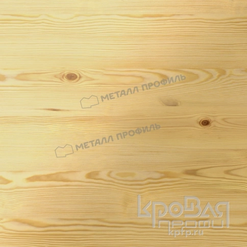 Штакетник металлический МП ELLIPSE-T 19х126 (ECOSTEEL-01-Сосна-0.5) фото 2