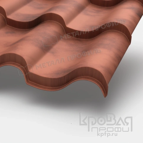 Металлочерепица МП Монтерроса-X (КЛМА-02-Anticato-0.5) фото 1