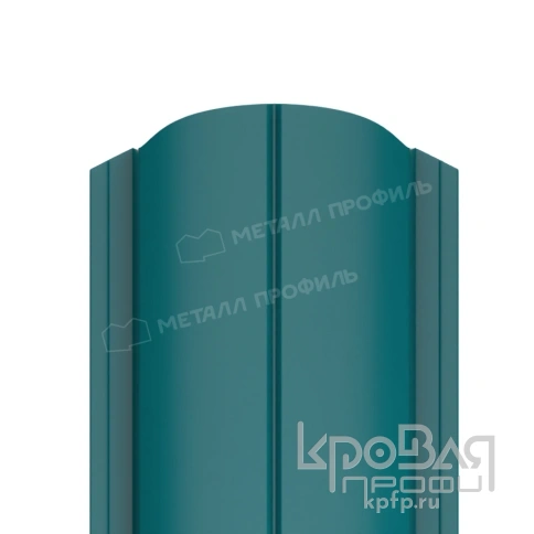 Штакетник металлический МП ELLIPSE-O 19х126 (ПЭ-01-5021-0.4) фото 1