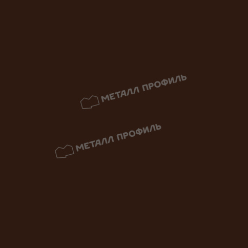 Штакетник металлический МЕТАЛЛ ПРОФИЛЬ TRAPEZE-T 16,5х118 (ПЭМАД-01-8017\8017-0.4) фото 3