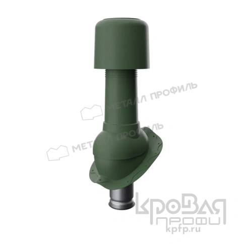 Выход вентиляции изолированный MAXI TURBO 125/160 Ламонтерра (зеленый) фото 1