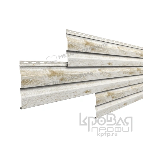 Сайдинг МП СК-14х226 (ECOSTEEL_MA-01-Беленый Дуб-0.5) фото 1