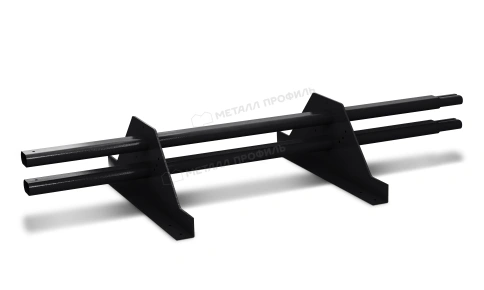 Снегозадержатель трубчатый дл. 1000 мм (9005) фото 2