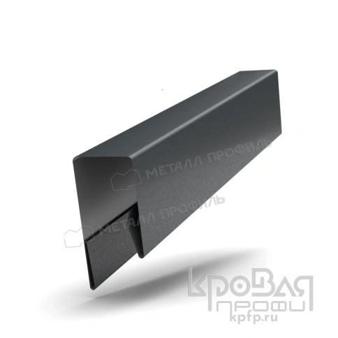 Планка П-образная 13х27х2000 (VikingMP-01-7016-0.45) фото 1