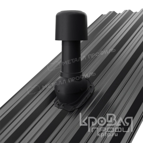 Выход вентиляции изолированный MAXI 125/160 НС-35 (черный) фото 2