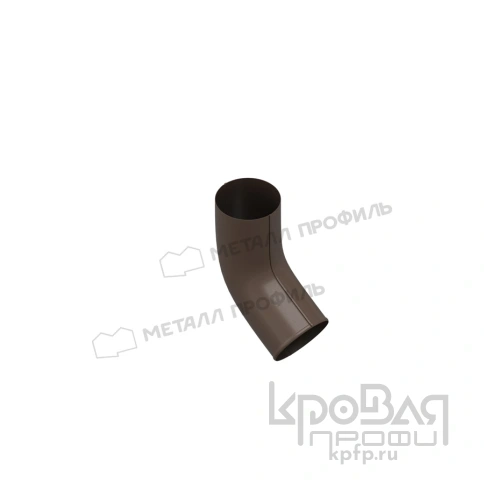Колено сливное D100 Foramina Freeze (FRZ_D-01-DarkBrown\DarkBrown-0.6) фото 1