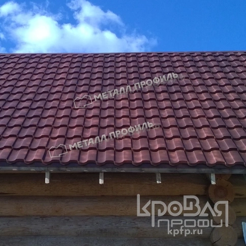 Металлочерепица МП Монтекристо-XL NormanMP (ПЭ-01-6019-0.5) фото 3