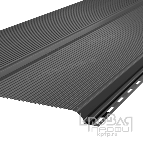 Сайдинг Lбрус-XL-В-14х335 (VikingMP-01-9005-0.45) фото 1