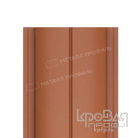 Штакетник металлический МП ELLIPSE-T 19х126 NormanMP (ПЭ-01-8004-0.5) фото 1