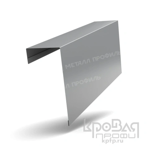 Планка торцевая фасадная FASTCLICK 139х65х3000 NormanMP (ПЭ-01-7004-0.5) фото 1