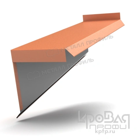 Планка сегментная торцевая левая 400 мм (VikingMP E-20-8004-0.5) фото 1