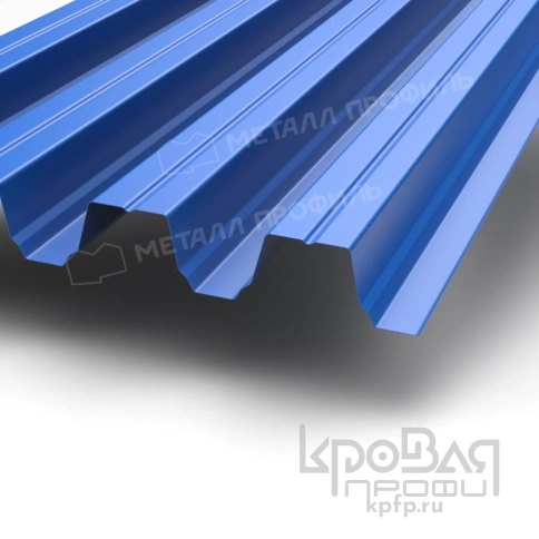 Профилированный лист Н-75х750-B (ПЭ-01-5005-0,7) фото 1