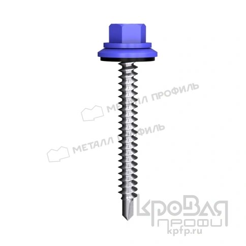 Саморез 4,8х70 ROOFRetail RAL5002 (ультрамарин) фото 1