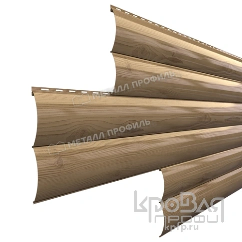 Сайдинг Woodstock-Н-28х330 (ECOSTEEL-01-Сосна-0.5) фото 2