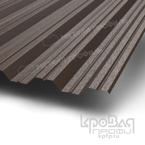 Профилированный лист НС-35х1000-A (VALORI-20-DarkBrown-0,5) фото 1