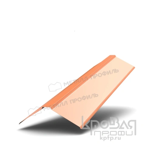 Планка конька плоского 190х190х2000 (ПЭ-01-8004-0.45) фото 1